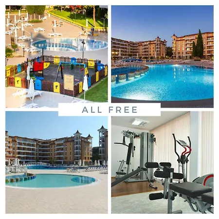 Bella - 3 Pools, 2 Bedrooms & 2 Bathrooms Sunny Beach