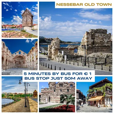 Appartement Bella - 3 Pools, 2 Bedrooms & 2 Bathrooms Slantchev Briag